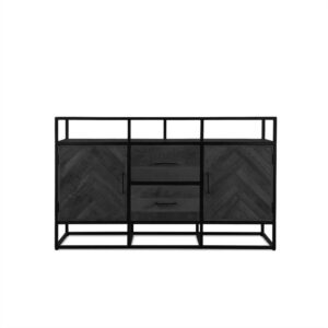 wohnli-moebel-suche-M26184724 Wohnli Möbelsuche - Sideboard Jax aus Metall und Mangoholz 150cm