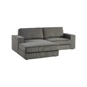 wohnli-moebel-suche-M26185826 Wohnli Möbelsuche - 3-Sitzer Ecksofa mit Cord in grau Ecke links