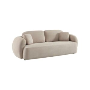 Wohnli Möbelsuche - 3-Sitzer Sofa mit Chenille-Bezug in beige