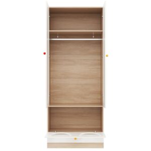 wohnli-moebel-suche-M26186997 Wohnli Möbelsuche - Kinderkleiderschrank aus MDF mit Katzenbett 80x50x200cm