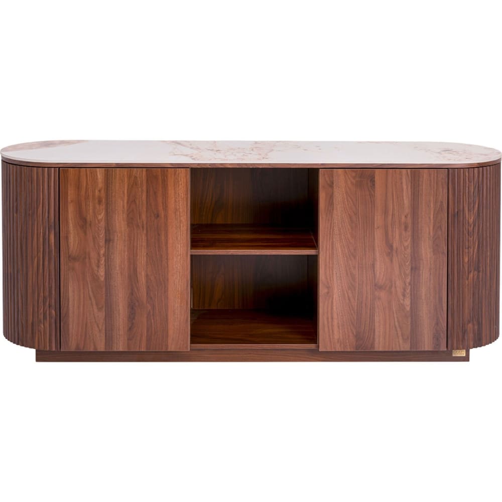 wohnli-moebel-suche-M26187117 Wohnli Möbelsuche - Sideboard mit 2 Türen aus Holz und Keramik-Tischplatte