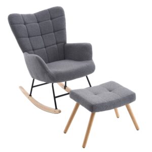 wohnli-moebel-suche-M26187496 Wohnli Möbelsuche - Schaukelstuhl 68x88x91 cm mit Fußhocker