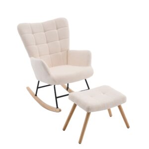 wohnli-moebel-suche-M26187501 Wohnli Möbelsuche - Relax-Schaukelstuhl 68x88x91 cm mit Fußhocker