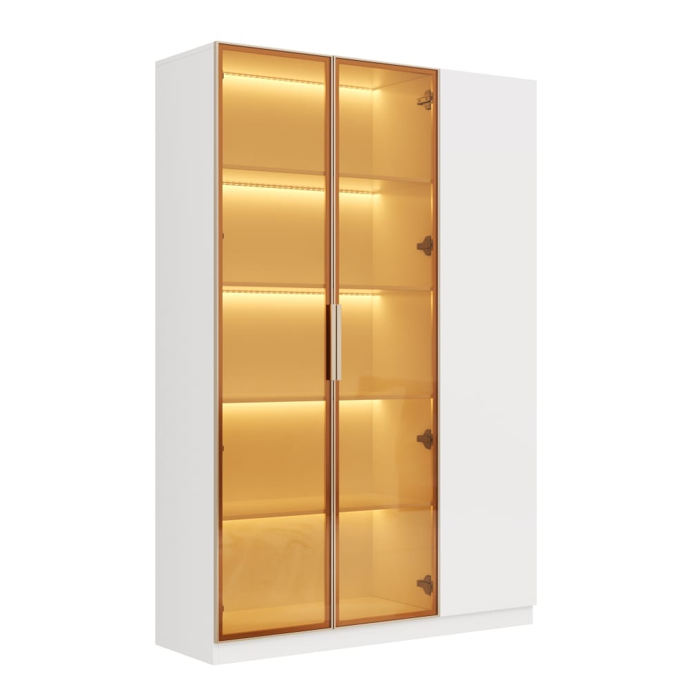 Wohnli Möbelsuche - Vitrinenschrank mit LED