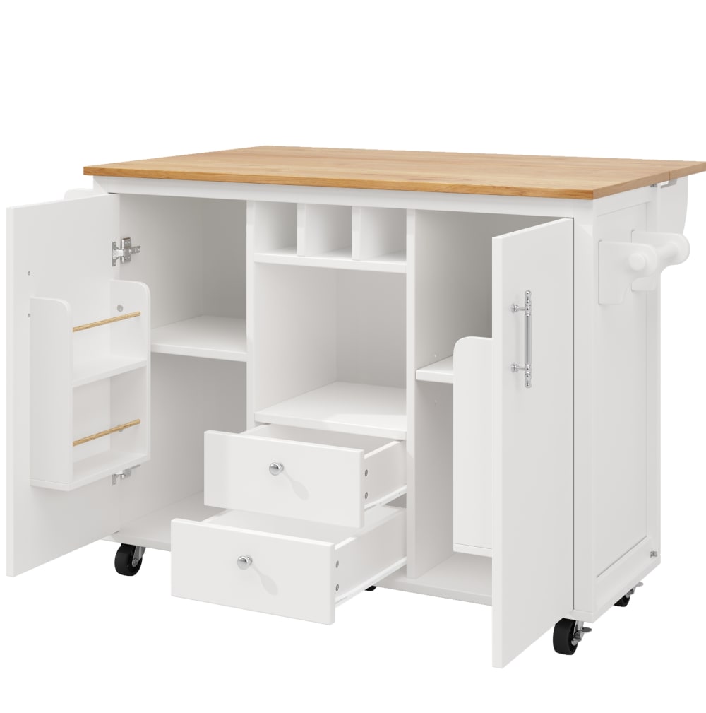 wohnli-moebel-suche-M26187977 Wohnli Möbelsuche - Kücheninsel aus MDF+Metall mit Klapptisch 137