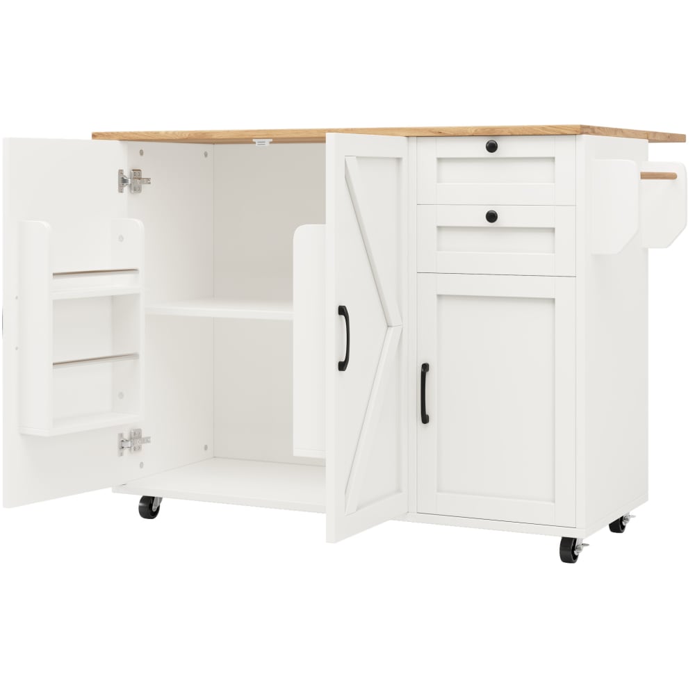wohnli-moebel-suche-M26187978 Wohnli Möbelsuche - Kücheninsel aus MDF mit Klapptisch und Stauraum 120x43