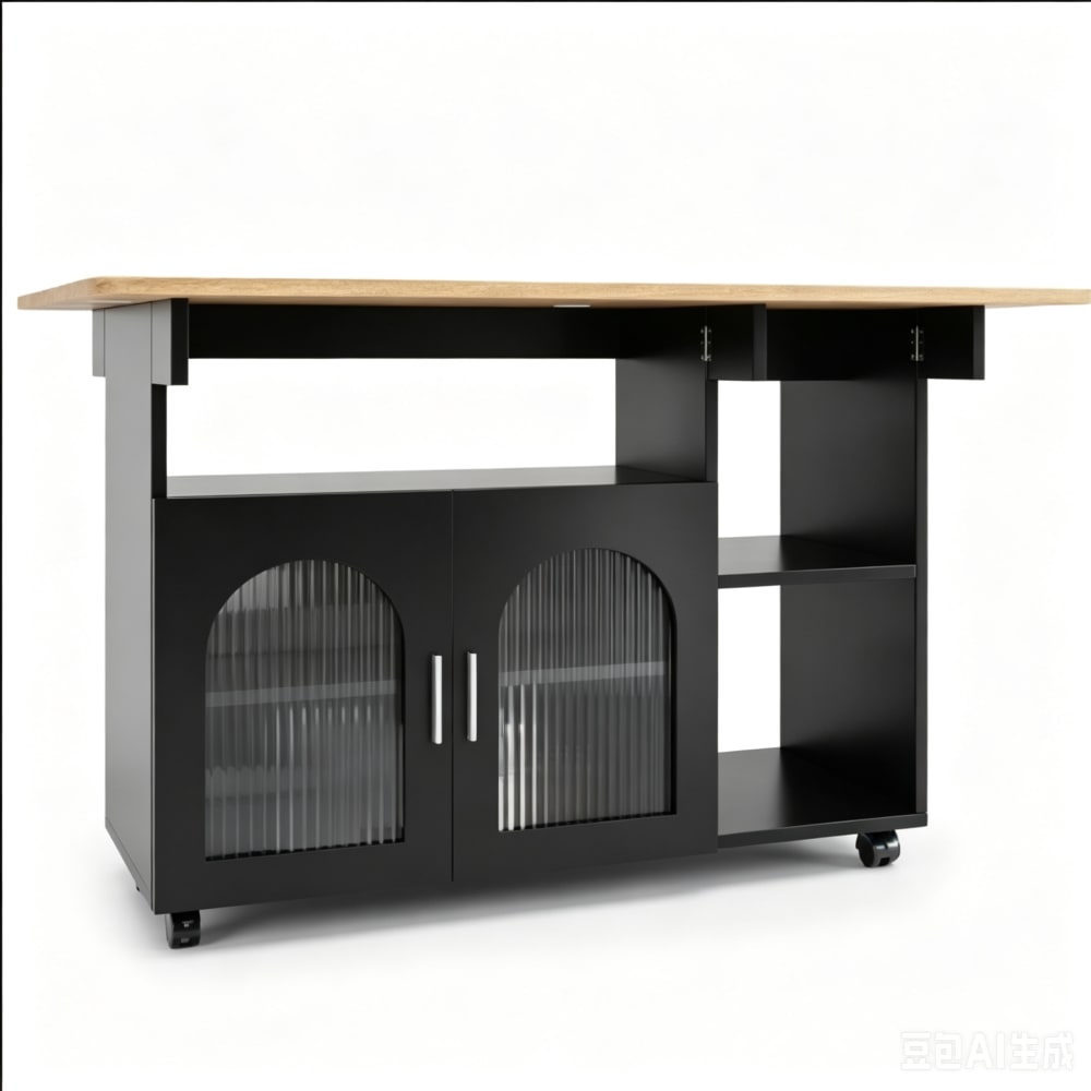 wohnli-moebel-suche-M26187979 Wohnli Möbelsuche - Kücheninsel aus MDF mit Klapptisch 120x30x79