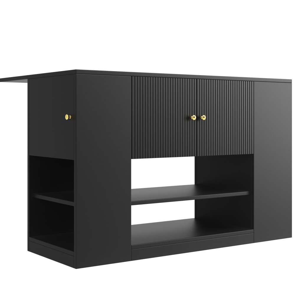 wohnli-moebel-suche-M26187985 Wohnli Möbelsuche - Kücheninsel aus MDF mit klappbare Tischplatte 140x40x90 cm