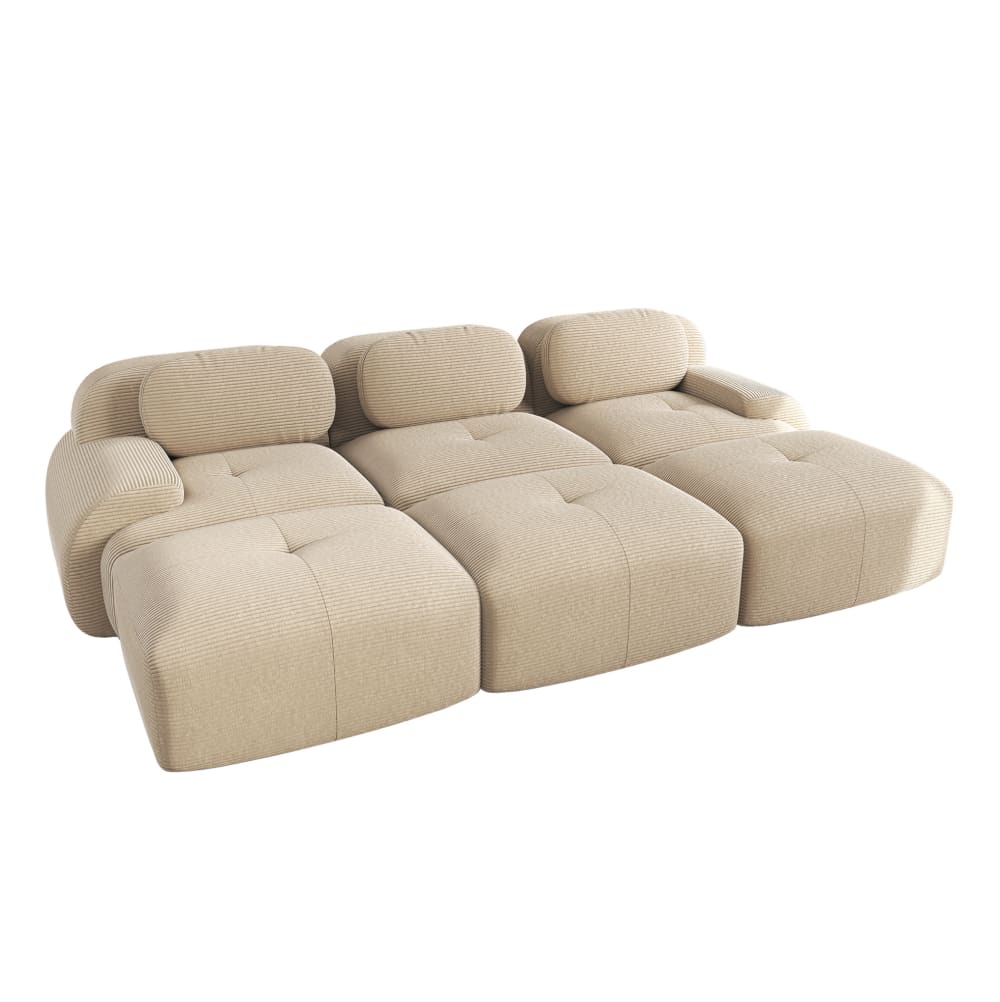 wohnli-moebel-suche-M26188103 Wohnli Möbelsuche - Ecksofa aus Cordstoff mit modularem Design