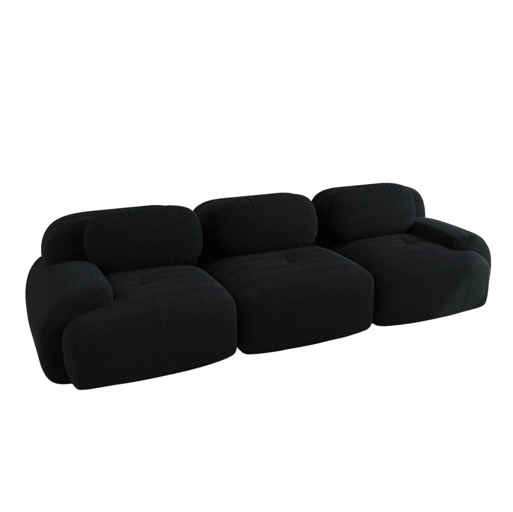 wohnli-moebel-suche-M26188105 Wohnli Möbelsuche - Modulares Ecksofa aus Cordstoff mit Armlehnen