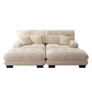 wohnli-moebel-suche-M26188127 Wohnli Möbelsuche - Ecksofa aus Chenille mit modularem Design