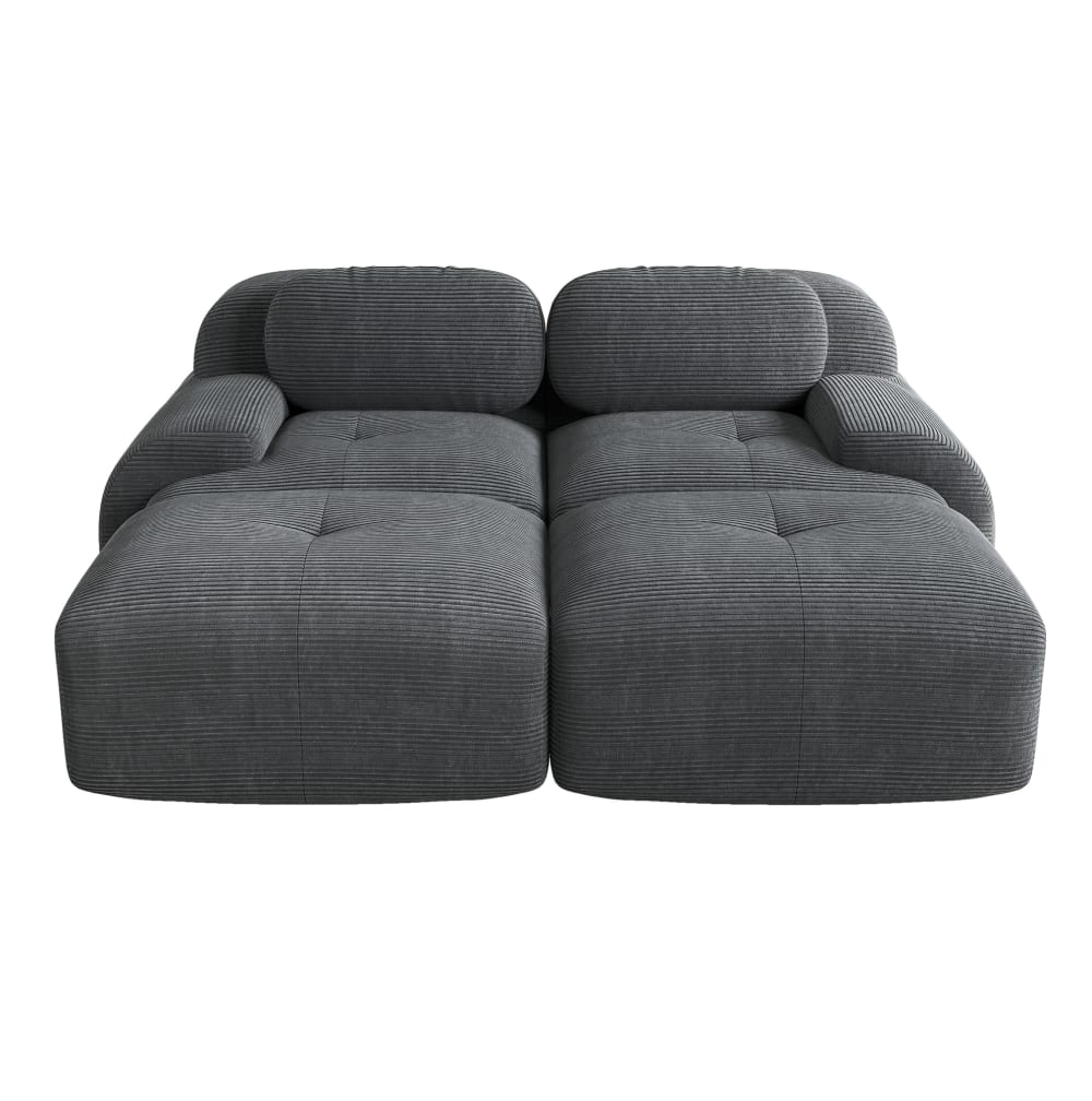 wohnli-moebel-suche-M26188128 Wohnli Möbelsuche - Ecksofa aus Cordstoff mit modularem Design