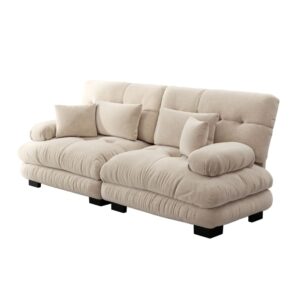 wohnli-moebel-suche-M26188137 Wohnli Möbelsuche - Ecksofa aus Chenille mit modularem Design