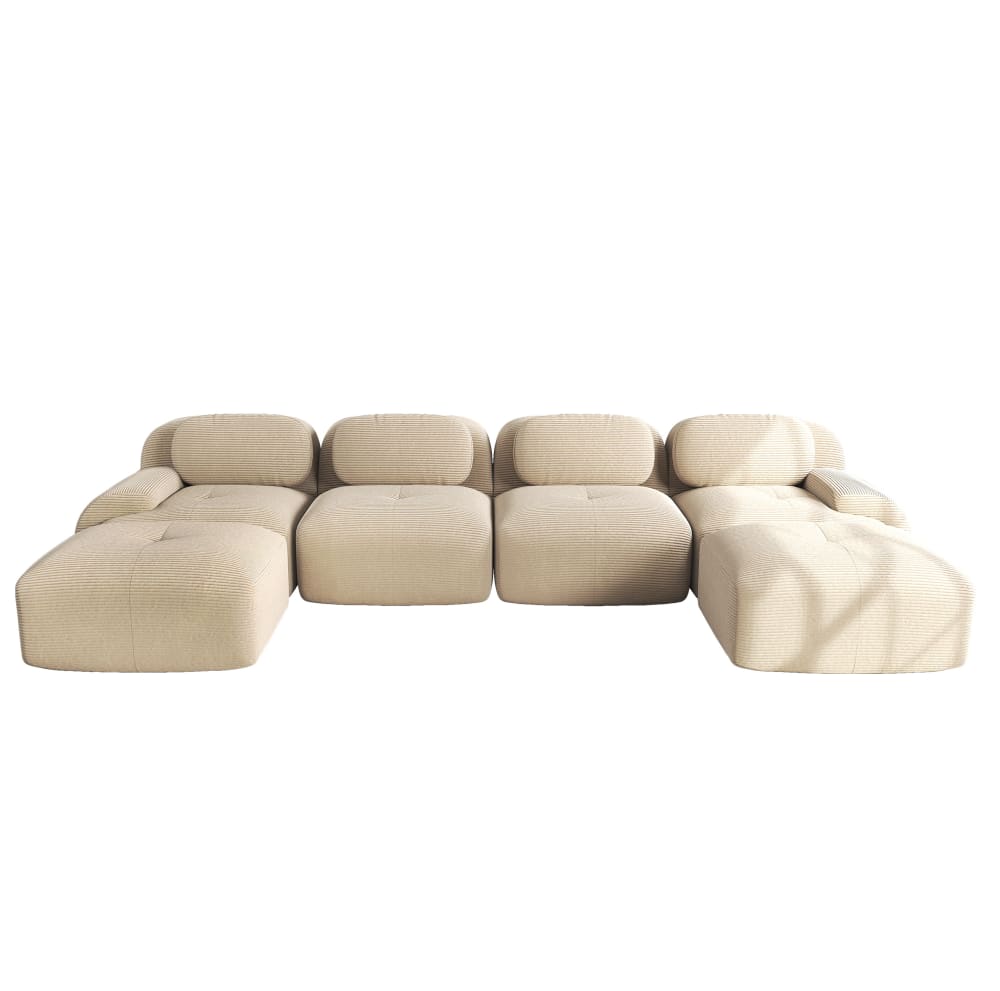 wohnli-moebel-suche-M26188148 Wohnli Möbelsuche - Modulares Ecksofa aus Cord mit ergonomischem Design