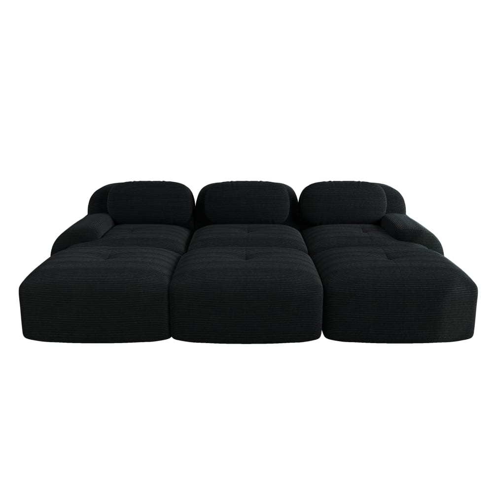 wohnli-moebel-suche-M26188157 Wohnli Möbelsuche - Modulares Ecksofa aus Cord mit montagefreier Lieferung