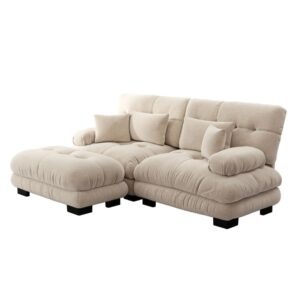 wohnli-moebel-suche-M26188161 Wohnli Möbelsuche - Ecksofa aus Chenille mit Ottoman