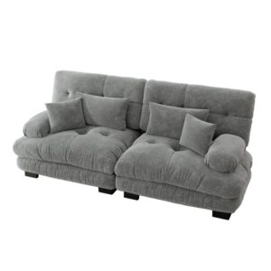 wohnli-moebel-suche-M26188162 Wohnli Möbelsuche - Ecksofa aus Chenille mit modularem Design