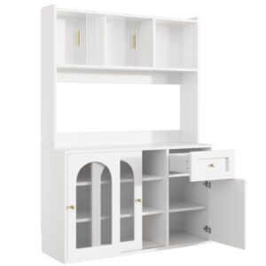 wohnli-moebel-suche-M26188173 Wohnli Möbelsuche - Buffetschrank aus MDF-Holzwerkstoff mit LED 120x35x167 cm