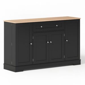 Wohnli Möbelsuche - Küchenbuffet aus MDF mit Schublade 138 cm