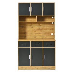 wohnli-moebel-suche-M26188176 Wohnli Möbelsuche - Buffetschrank aus MDF mit LED 100x40x180 cm