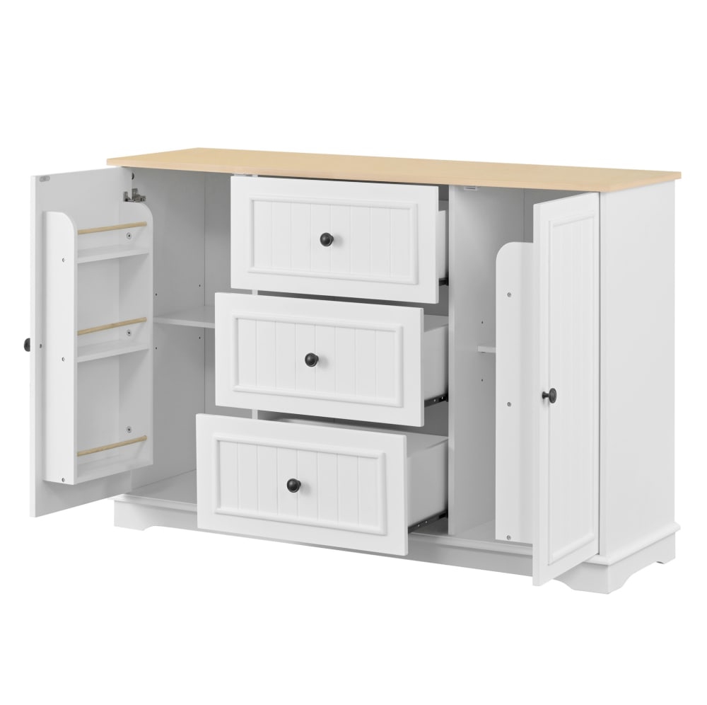 wohnli-moebel-suche-M26188178 Wohnli Möbelsuche - Sideboard aus MDF mit 3 Schubladen 126x40x86 cm