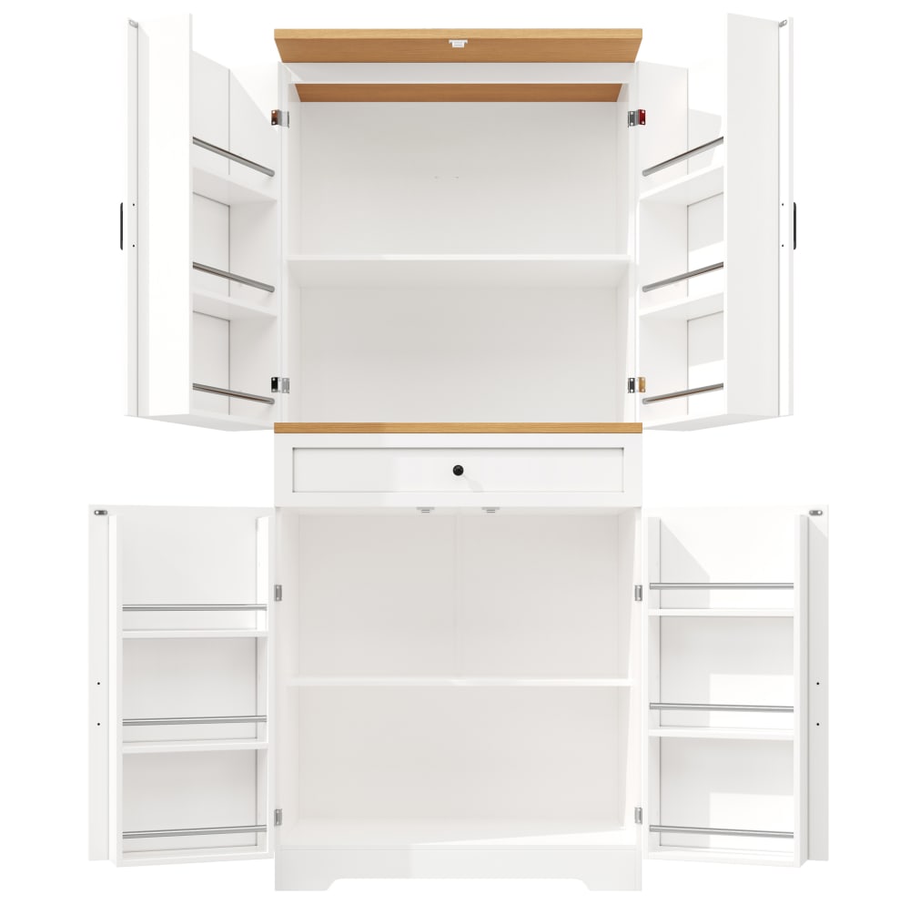 wohnli-moebel-suche-M26188198 Wohnli Möbelsuche - Hochschrank aus MDF mit Schubladen 80x40x180 cm