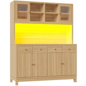 wohnli-moebel-suche-M26188204 Wohnli Möbelsuche - Hochbuffetschrank aus MDF mit RGB-LED 140x38