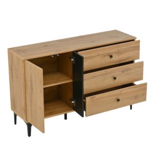 wohnli-moebel-suche-M26188207 Wohnli Möbelsuche - Sideboard aus Spanplatte mit Schubladen 120x35x76 cm