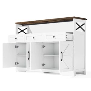 wohnli-moebel-suche-M26188217 Wohnli Möbelsuche - Buffetschrank aus MDF mit 3 Schubladen 140x35x95 cm