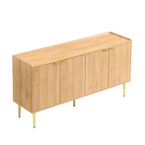 Wohnli Möbelsuche - Sideboard aus MDF mit Stauraum 140x38x75 cm