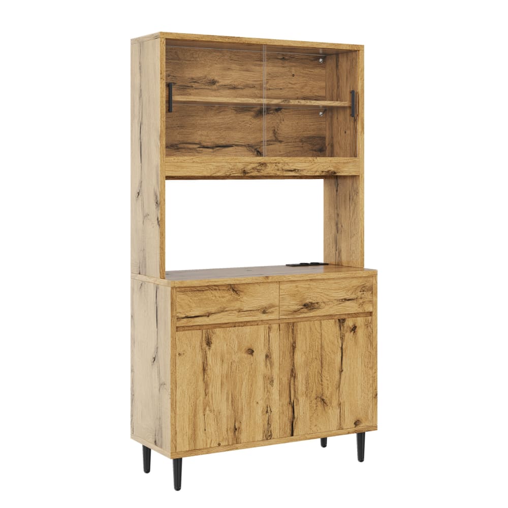 wohnli-moebel-suche-M26188227 Wohnli Möbelsuche - Buffetschrank aus Spanplatte mit LED 100x40x185 cm