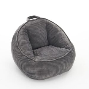 wohnli-moebel-suche-M26188900 Wohnli Möbelsuche - Sitzsack Kind aus Cord mit Rückenstütze grau