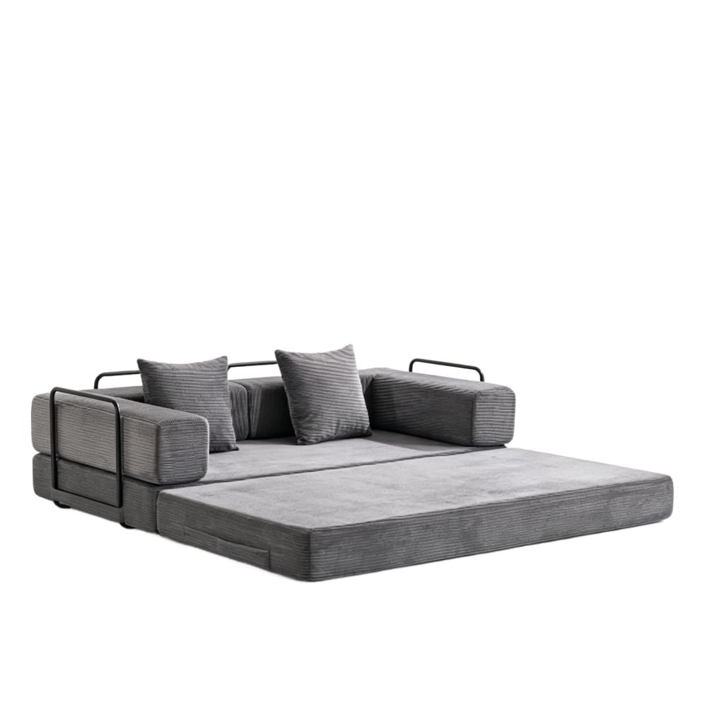 wohnli-moebel-suche-M26188960 Wohnli Möbelsuche - Schlafsofa mit Cordbezug dunkelgrau