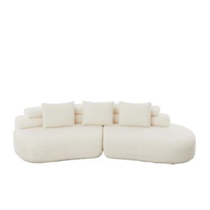 wohnli-moebel-suche-M26188962 Wohnli Möbelsuche - Modulsofa aus Chenille beige 306x103x67 cm