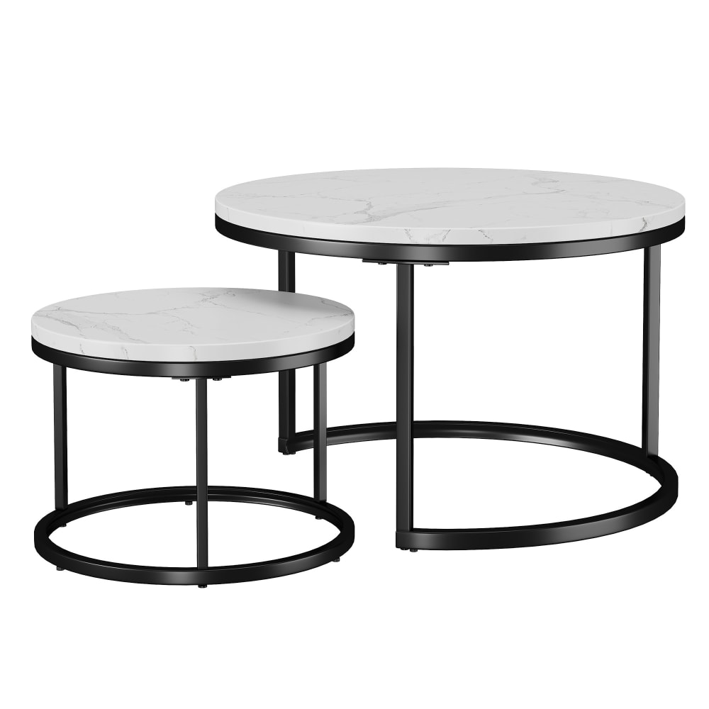 wohnli-moebel-suche-M26188981 Wohnli Möbelsuche - Couchtisch-Set weiß und goldfarben