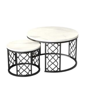wohnli-moebel-suche-M26188982 Wohnli Möbelsuche - 2er-Set Couchtische mit Marmoroptik