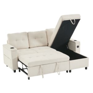 wohnli-moebel-suche-M26188996 Wohnli Möbelsuche - Ecksofa 3-Sitzer aus Stoff beige 208x146x89