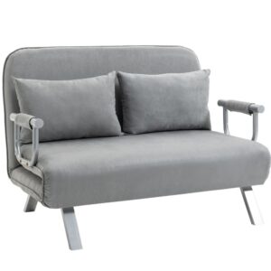 wohnli-moebel-suche-M26189123 Wohnli Möbelsuche - Schlafsofa aus Polyester hellgrau 111x80x78 cm