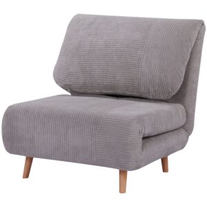 wohnli-moebel-suche-M26189124 Wohnli Möbelsuche - Schlafsessel mit Cordbezug hellgrau 193x82 cm
