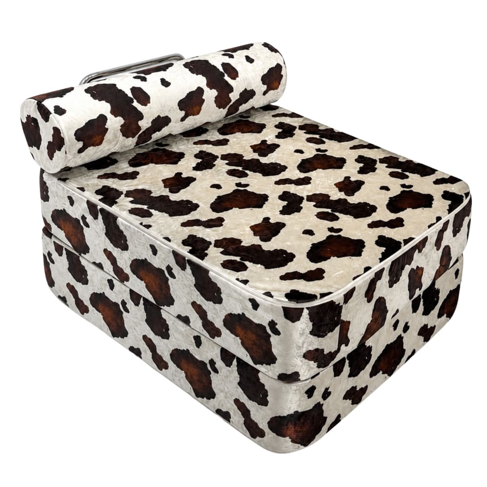 wohnli-moebel-suche-M26189180 Wohnli Möbelsuche - Sessel aus Stoff 80 x 95 cm mit Kuhmuster braun und creme