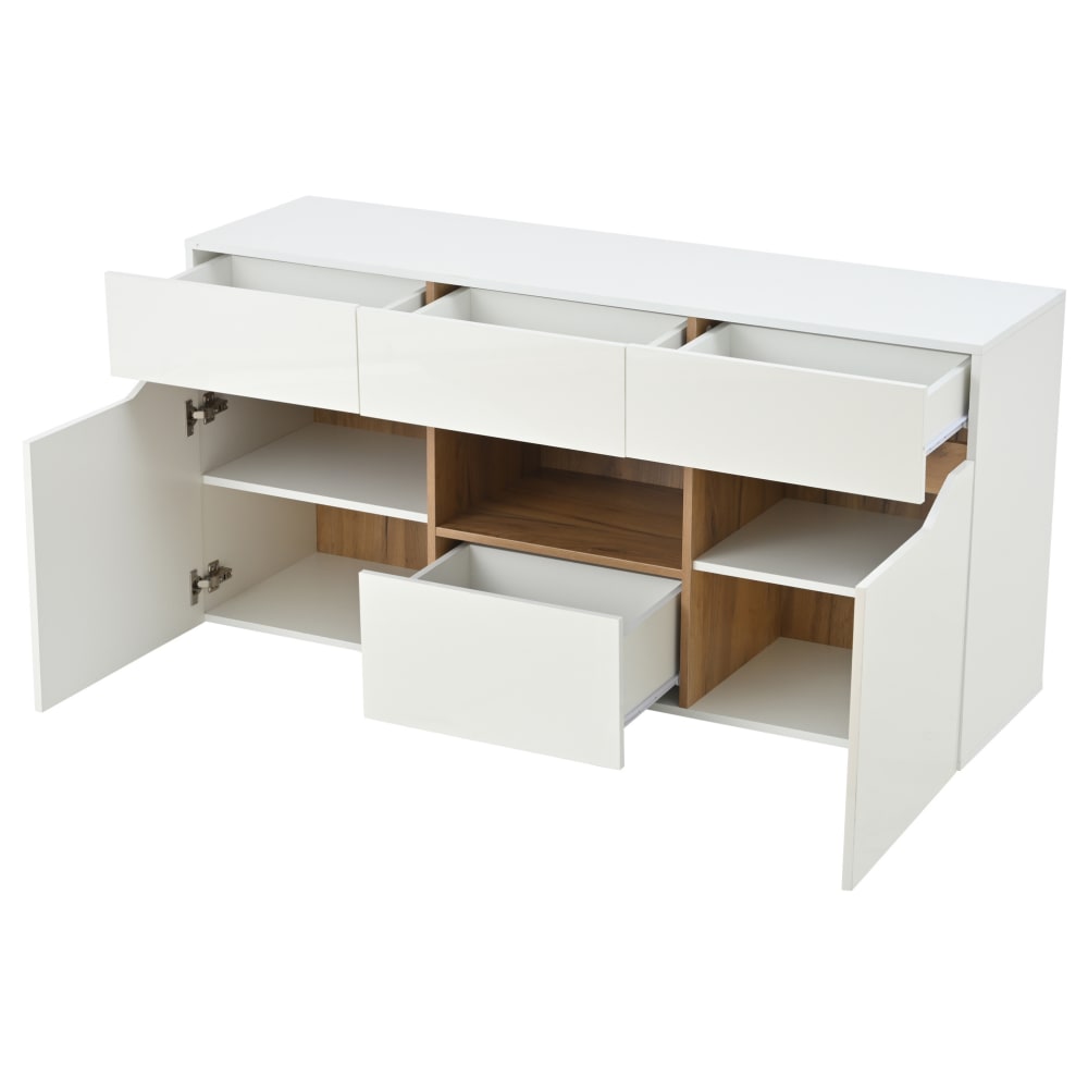 wohnli-moebel-suche-M26189429 Wohnli Möbelsuche - Wohnzimmer-Sideboard aus Spanplatte mit LED 140 x 40 x 70 cm
