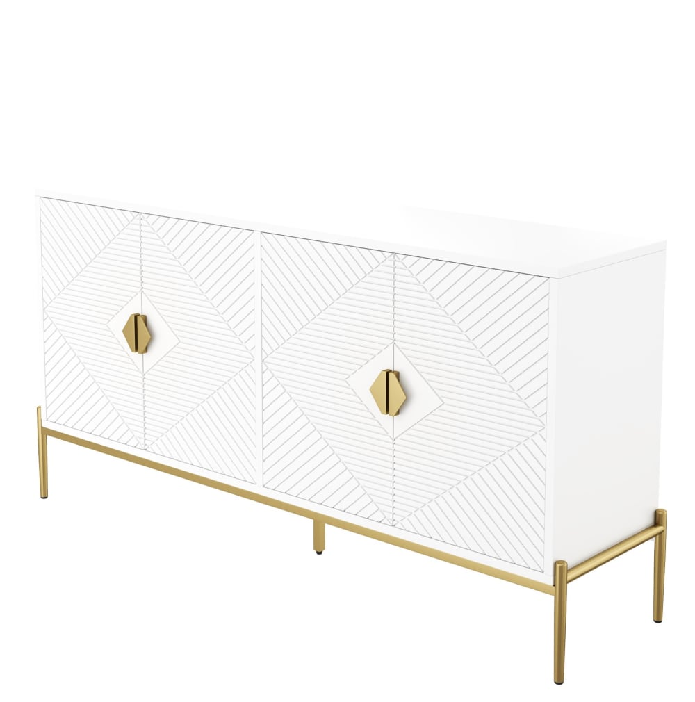 wohnli-moebel-suche-M26189430 Wohnli Möbelsuche - Sideboard aus Spanplatte mit Stauraum 162x40x80 cm