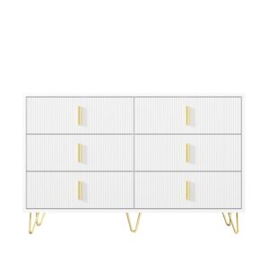 wohnli-moebel-suche-M26189435 Wohnli Möbelsuche - Sideboard aus Spanplatte mit 6 Schubladen 120x40x77 cm