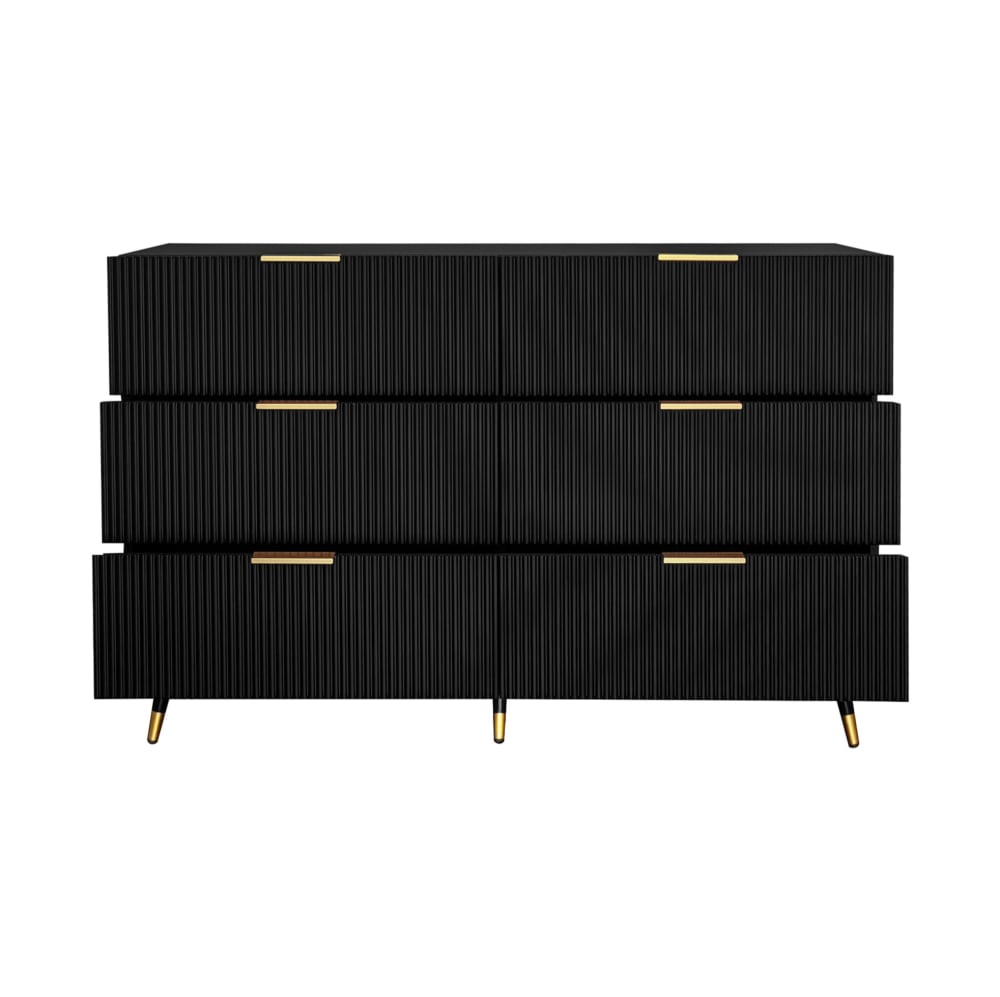 wohnli-moebel-suche-M26189443 Wohnli Möbelsuche - Kommode aus Spanplatte mit 6 Schubladen 120x77x40 cm