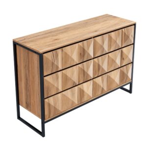 wohnli-moebel-suche-M26189447 Wohnli Möbelsuche - Sideboard aus Spanplatte mit 6 Schubladen