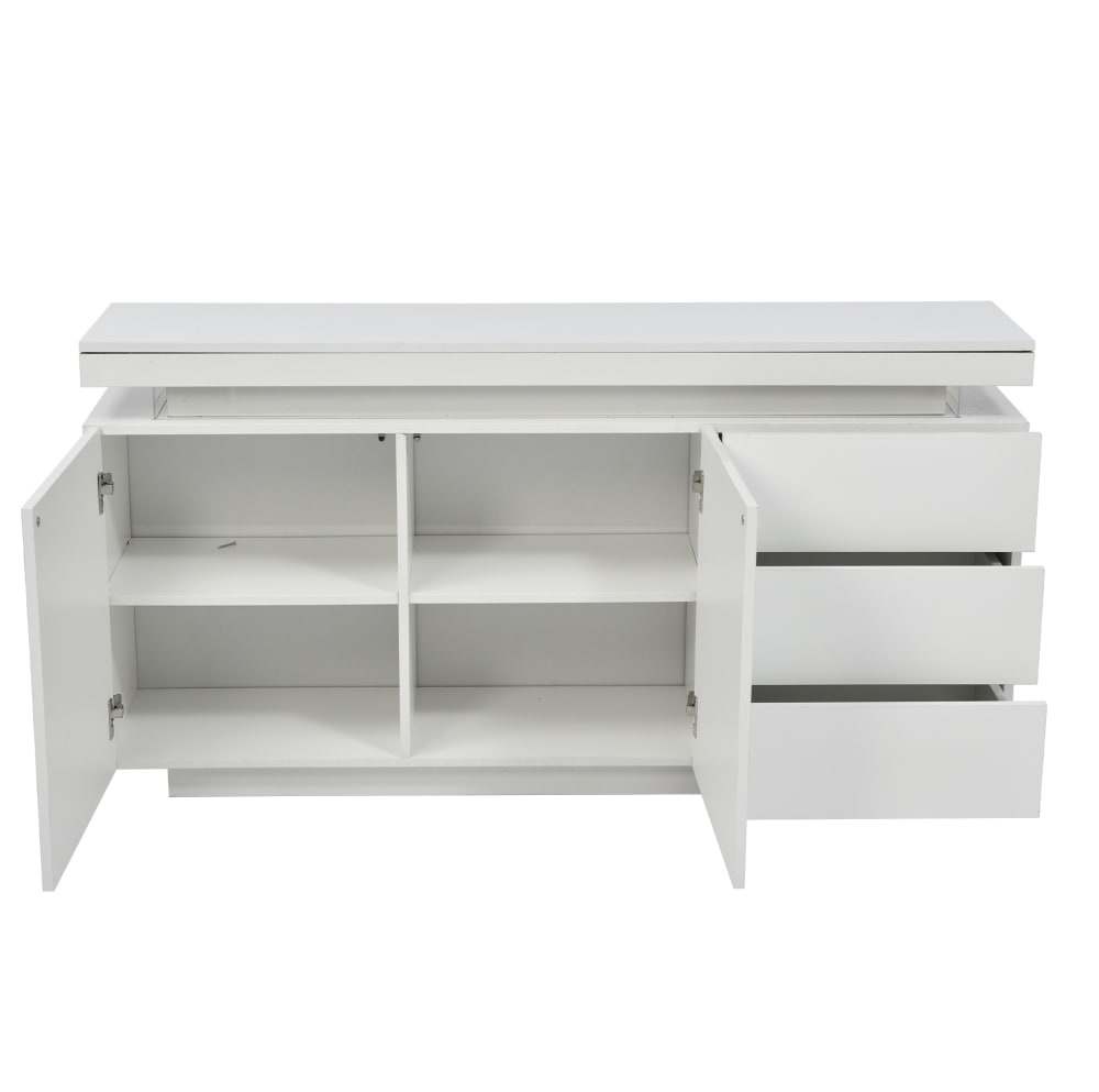 wohnli-moebel-suche-M26189450 Wohnli Möbelsuche - Sideboard aus Spanplatte mit LED 140x35x72.5 cm