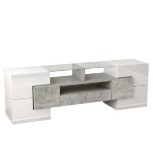 wohnli-moebel-suche-M26189465 Wohnli Möbelsuche - TV-Schrank aus Spanplatte mit LED 145x30x51 cm