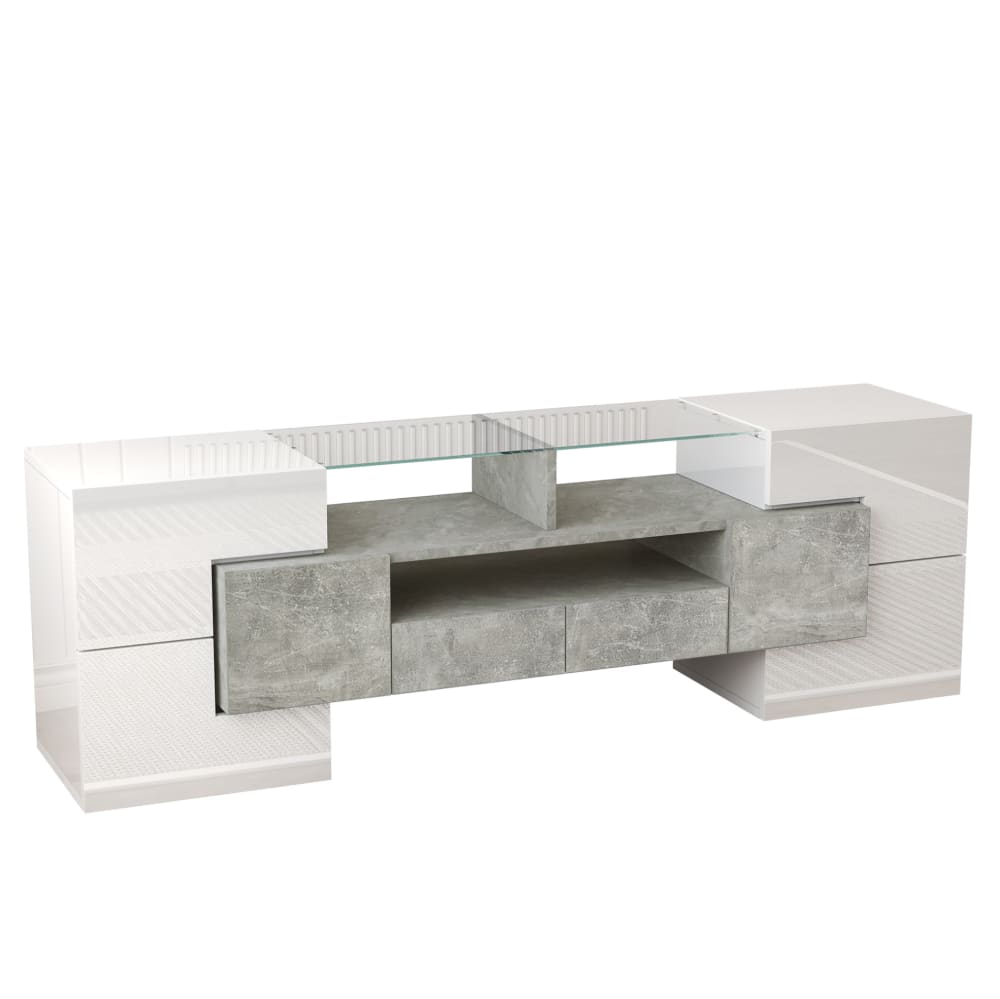 wohnli-moebel-suche-M26189465 Wohnli Möbelsuche - TV-Schrank aus Spanplatte mit LED 145x30x51 cm