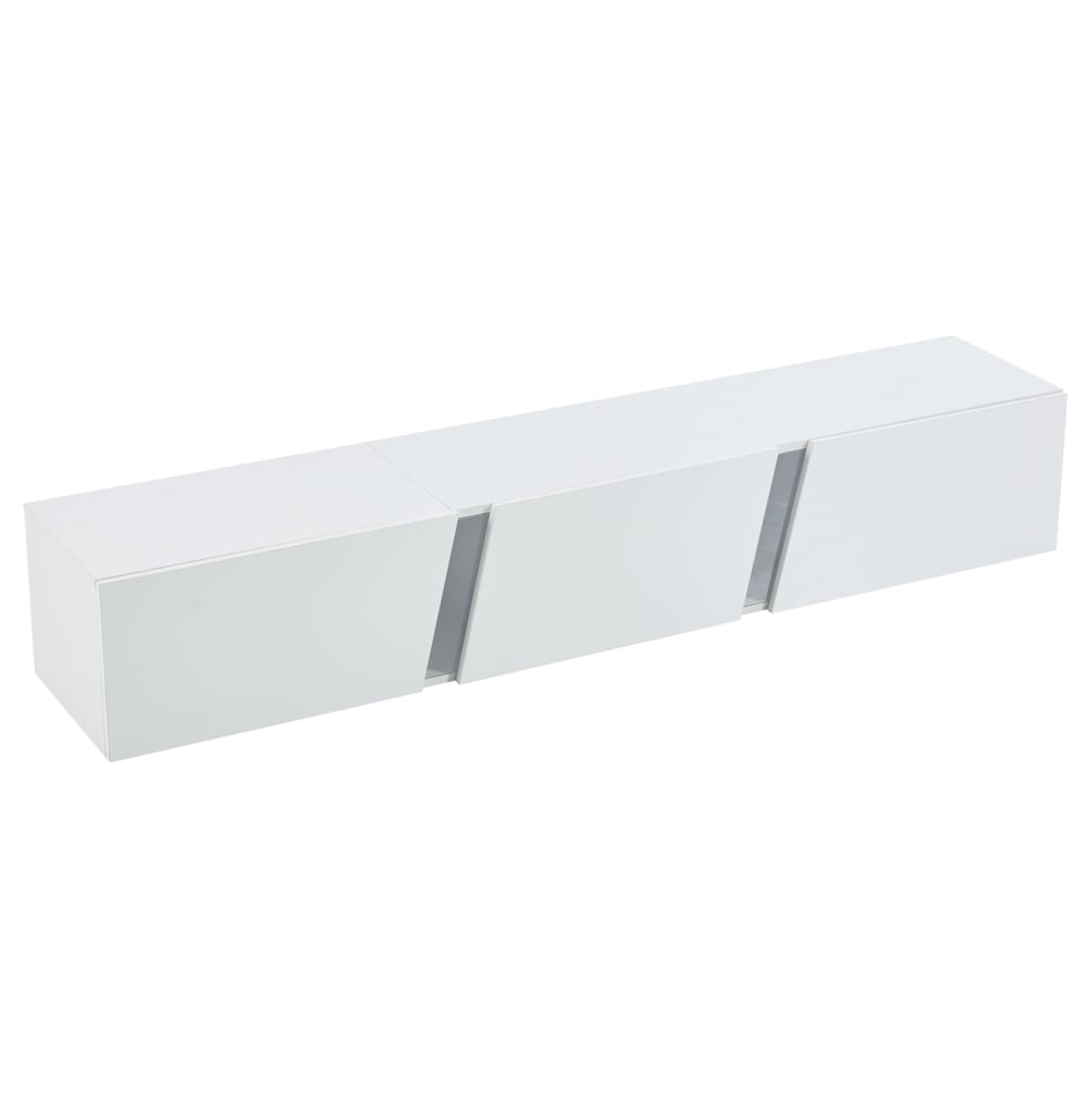 wohnli-moebel-suche-M26189472 Wohnli Möbelsuche - Wandmontierter TV-Schrank aus Spanplatte mit LED 180x35x30 cm