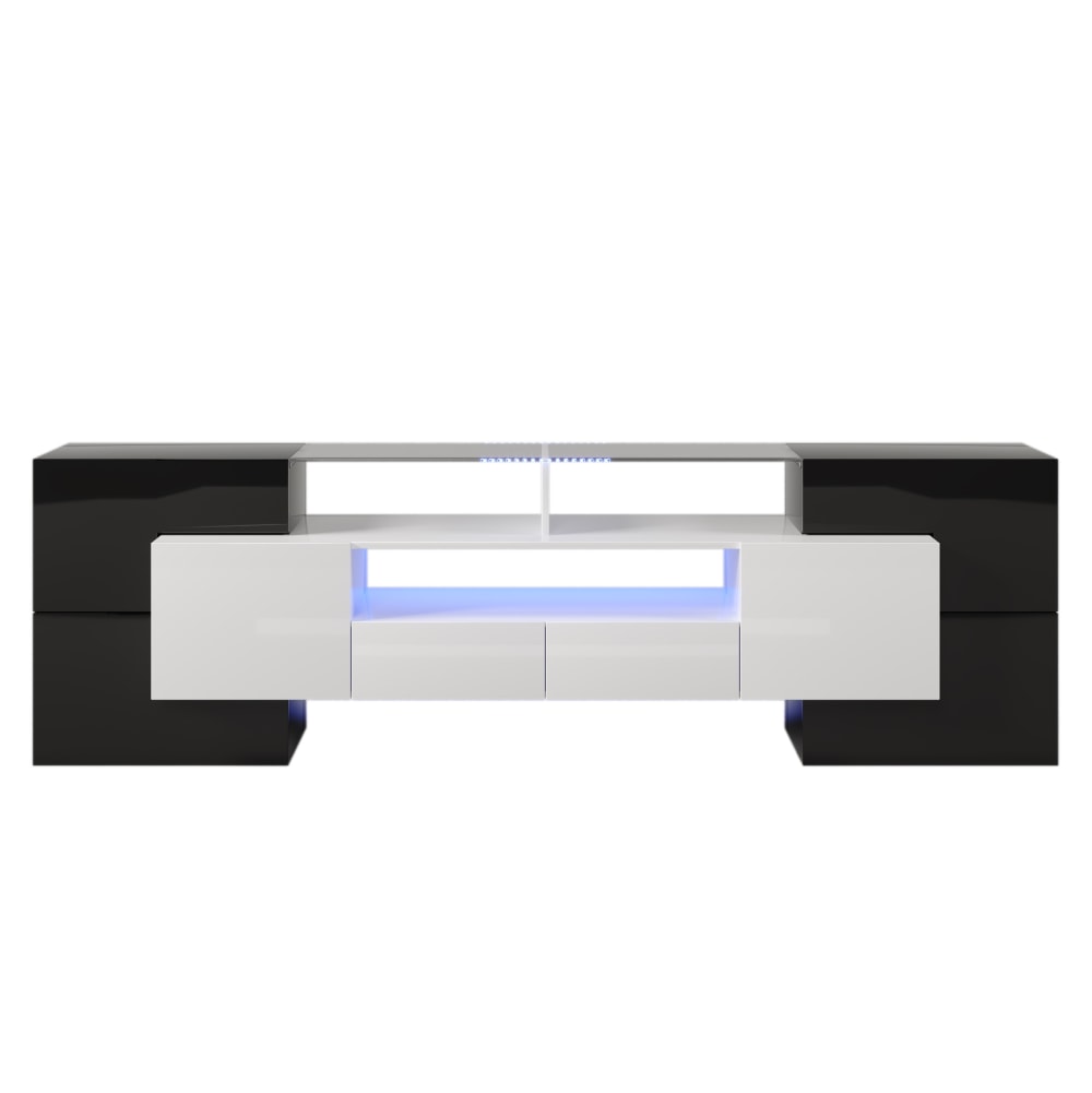 wohnli-moebel-suche-M26189492 Wohnli Möbelsuche - TV-Schrank aus Spanplatte mit LED 200x35x60 cm